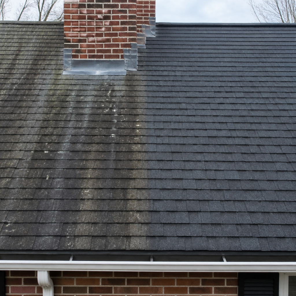 Asphalt shingle roof