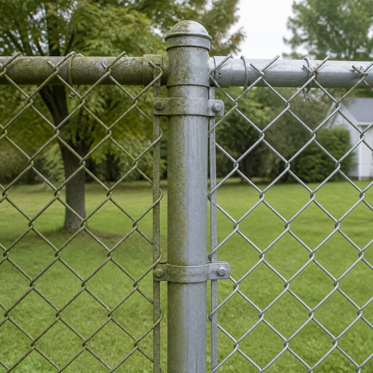 Chain-link fence