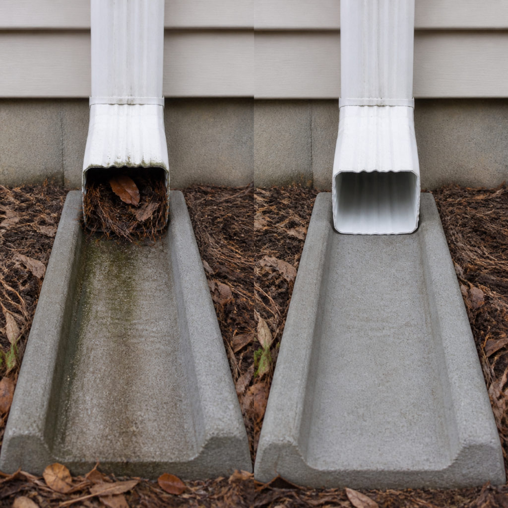 Downspout outlet