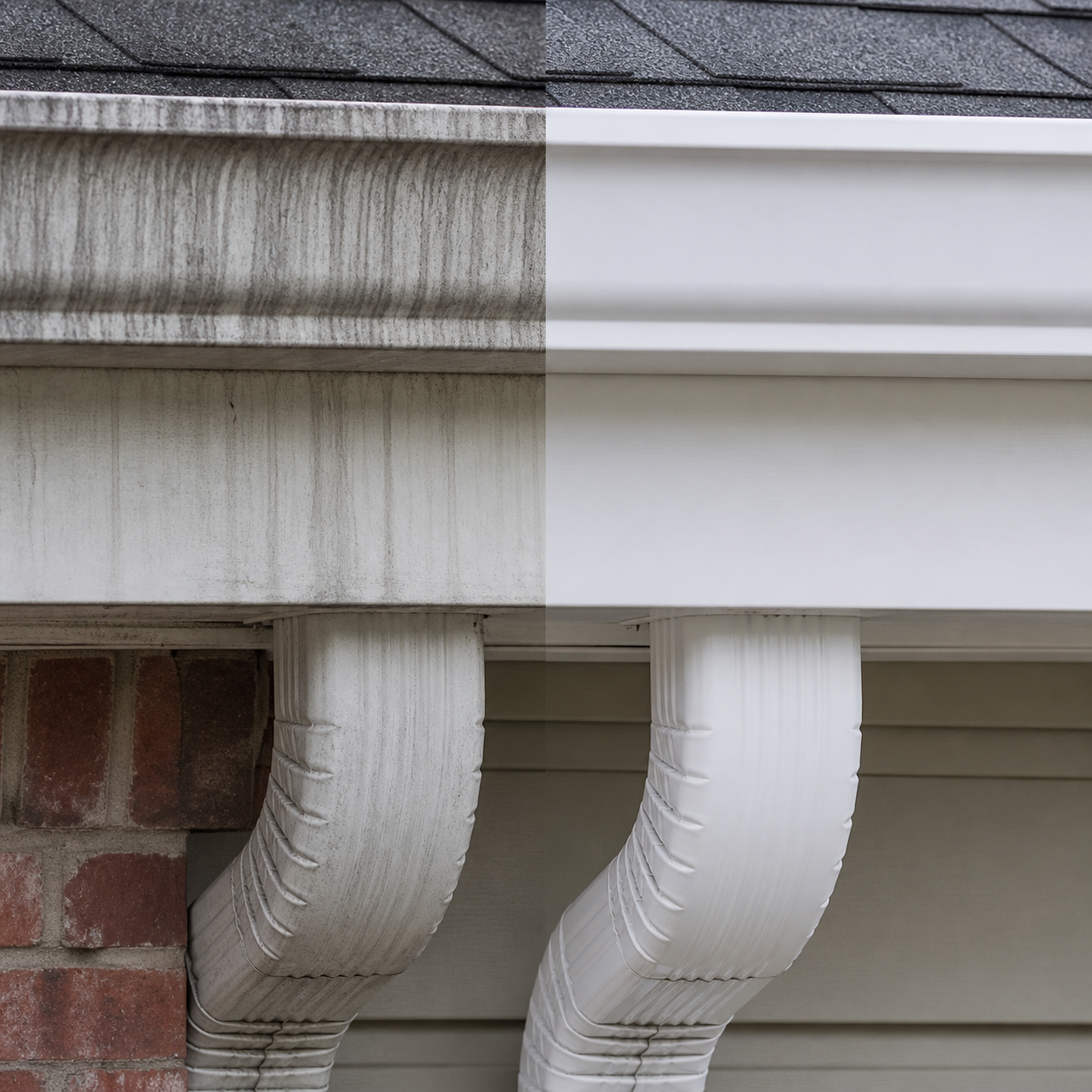 Gutter exterior