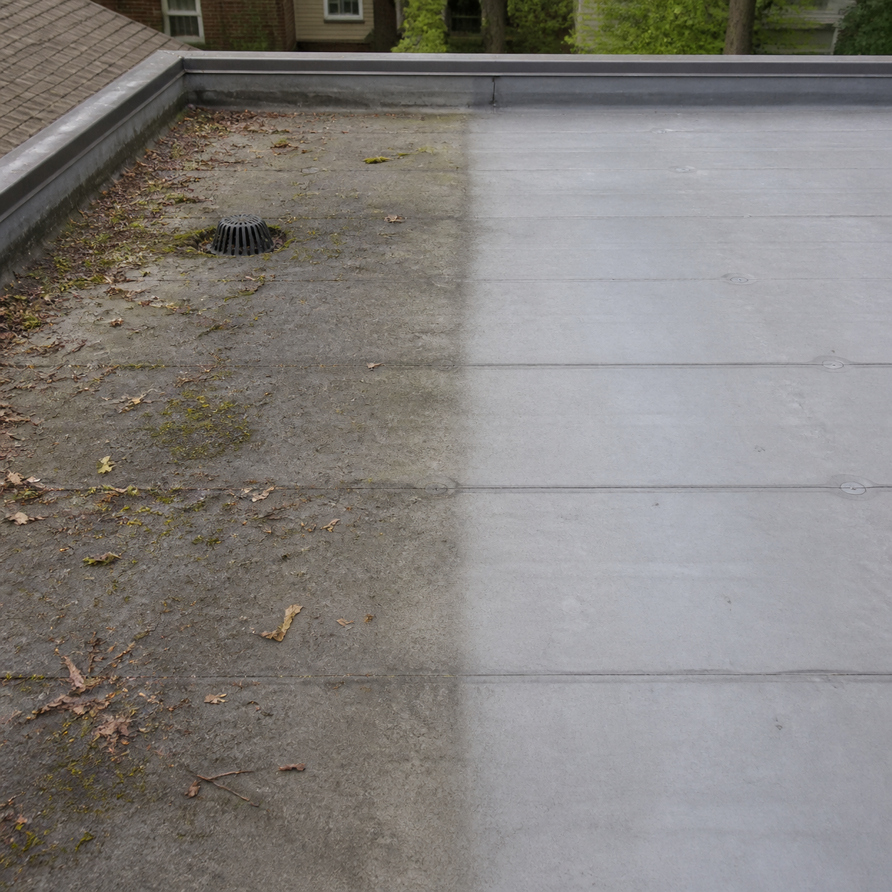 Low-slope roof