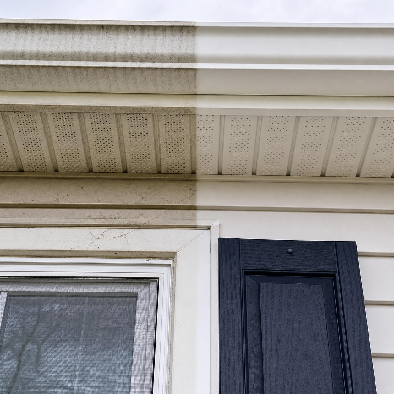 Trim, soffits, shutters and gutter exteriors