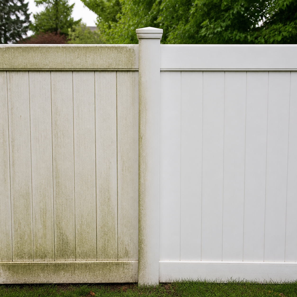 Vinyl PVC fence